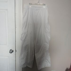 Twik By Simons White Cargo Pants